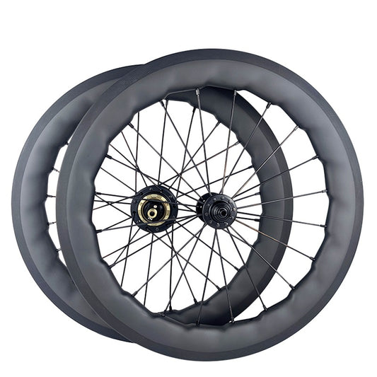 FeatherWorx 40mm carbon sawtooth wheelset