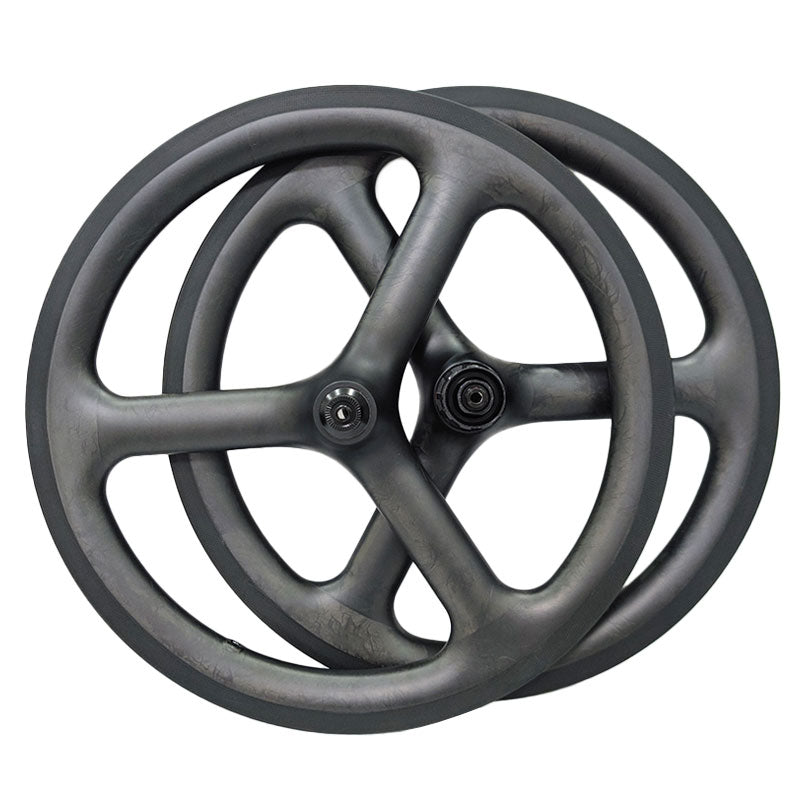 FeatherWorx carbon driespaak wielset
