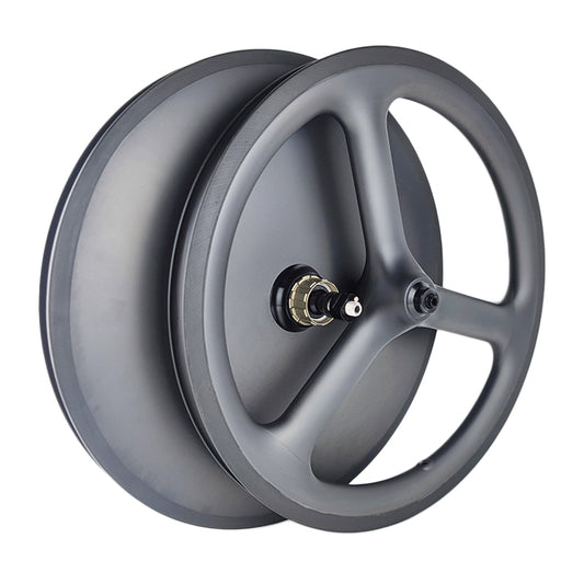 FeatherWorx carbon driespaak en disc wielset