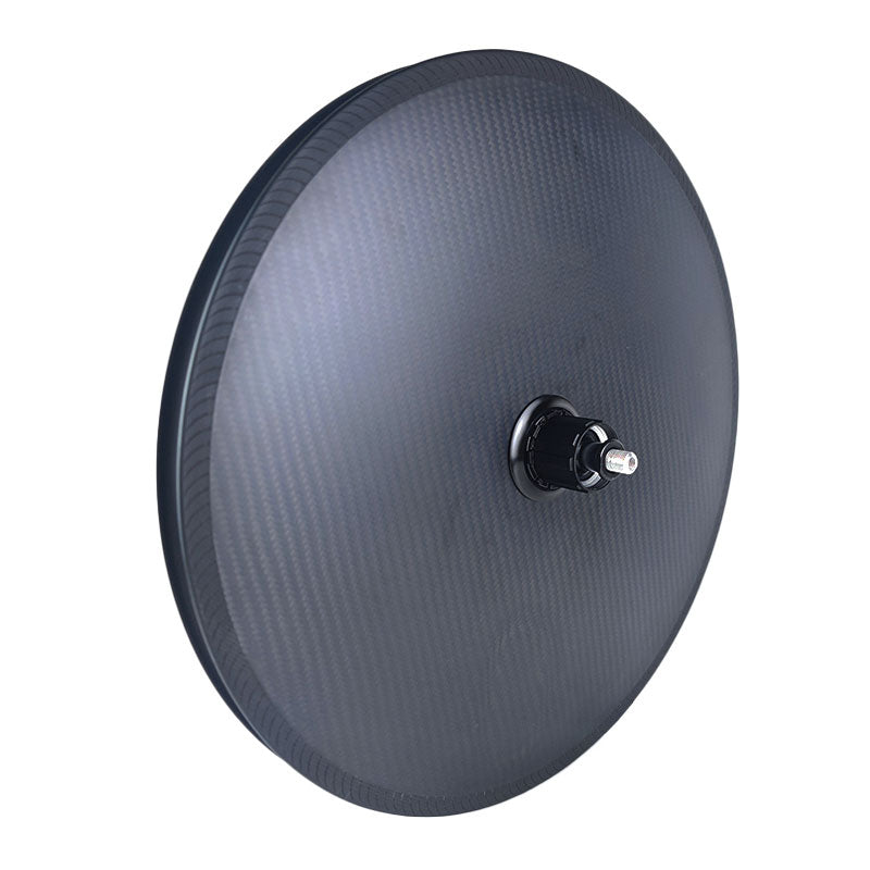 FeatherWorx carbon vijfspaak en disc wielset
