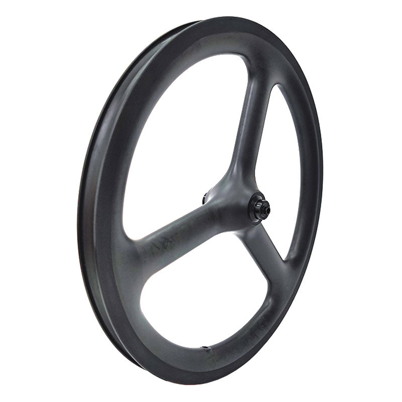 FeatherWorx carbon driespaak voorwiel