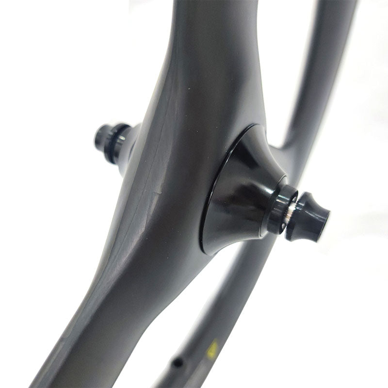 FeatherWorx carbon driespaak wielset