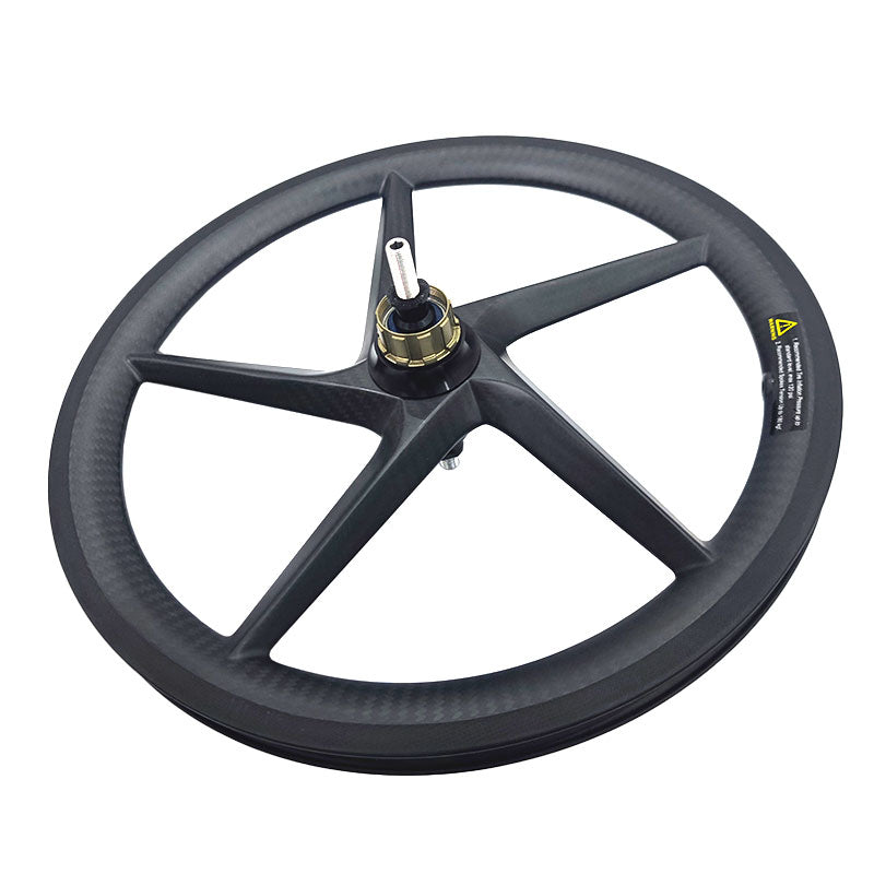 FeatherWorx carbon vijfspaak wielset