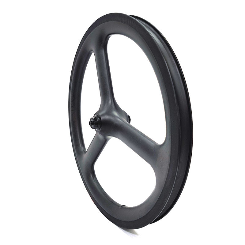 FeatherWorx carbon driespaak voorwiel