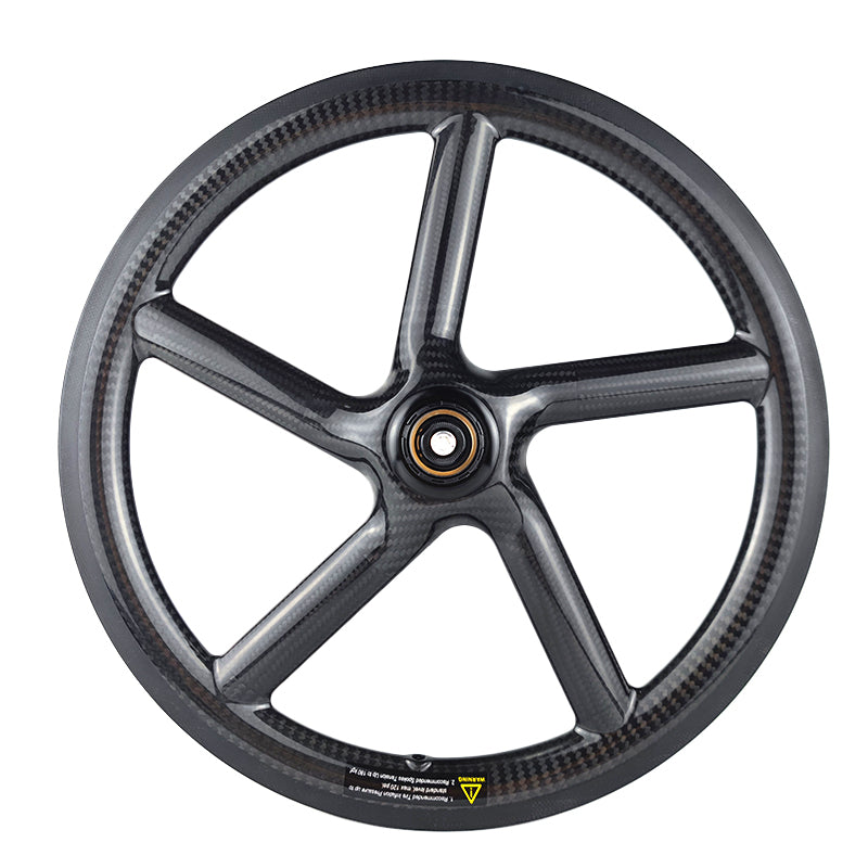 FeatherWorx carbon vijfspaak wielset