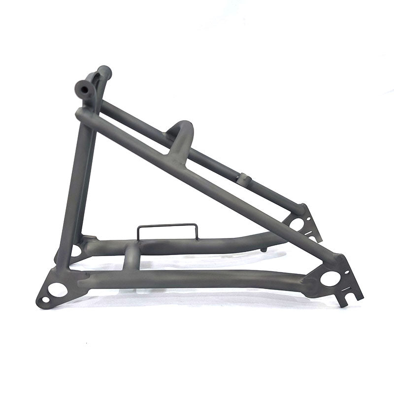 Folding bike titanium cheap frame