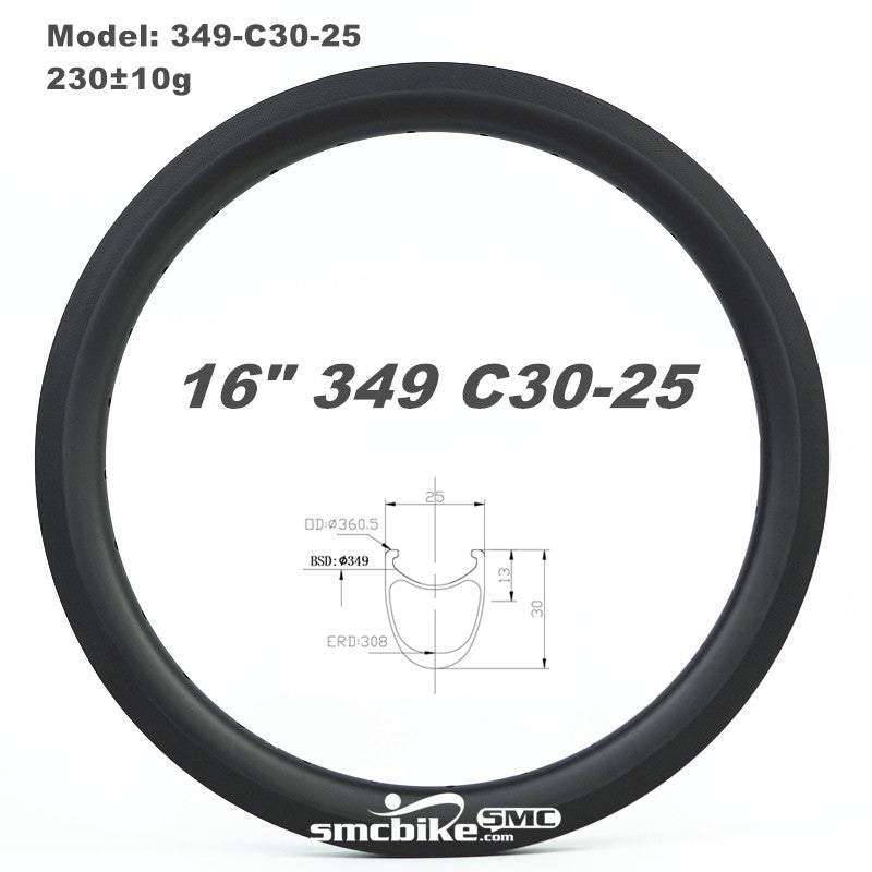 SMC 30 mm carbon velgen